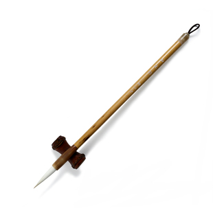 问心堂毛笔明玉羊毫篆书隶书兼毫毛笔中楷欧颜专业湖笔毛笔套装