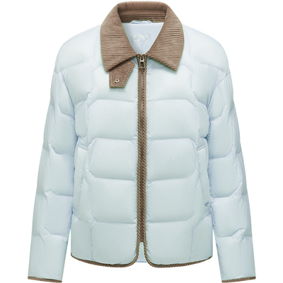 坦博尔秋季羽绒服女短款轻薄