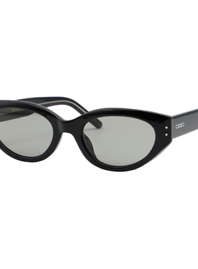 复古猫眼墨镜近视可配度数素颜女