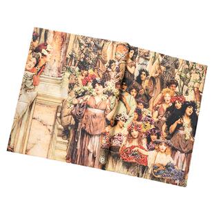 paperblanks佩兰克笔记本本子记事本复古手账本手帐本日记本学生文艺精致高颜值文具劳伦斯阿尔玛塔德玛春天