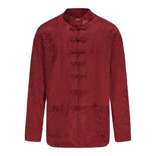 碧海潮生【红财神龙年限定】秋冬新款中国风国潮盘扣改良唐装外套