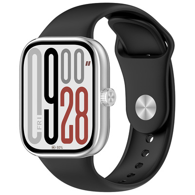 适用红米手表watch6表带硅胶钉扣