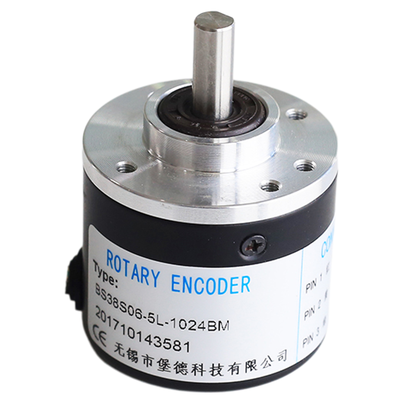 堡德编码器外园38MM轴6MM，自动化设备，电机旋转光电编码器