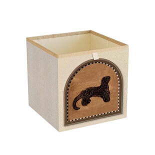 中古风家用衣物整理盒折叠收纳箱复古卡莱克格子柜布艺收纳筐定制