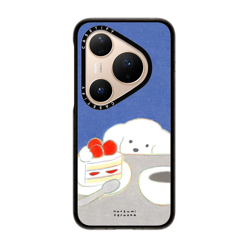 CASETiFY狗狗与草莓蛋糕手机壳