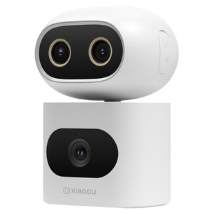 小度智能摄像机C1200三摄版 变焦摄像头家用监控手机远程无线室内