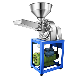 大功率商用中药材粉碎机五谷杂粮磨粉机香料饲料打粉机花椒养殖用