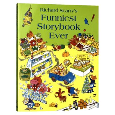 Funniest Storybook Ever 受欢迎的故事书 英文原版绘本 斯凯瑞金色 英文版启蒙早教童书 进口英语书籍 Richard Scarry