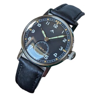 苏联库存手表小表盘老表手动机械机芯玻璃后壳夜光小三针飞行员