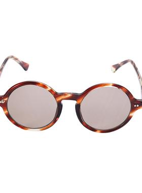 工匠水晶眼镜复古圆形