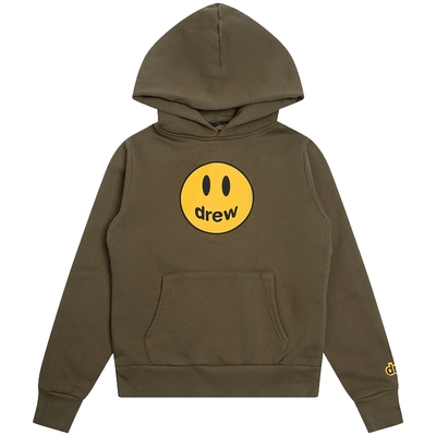 drewhouse拉绒连帽笑脸儿童卫衣