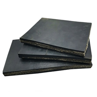 QH橡胶条扁条钢化玻璃架子垫皮减震缓冲密封片夹布橡胶板加工定制