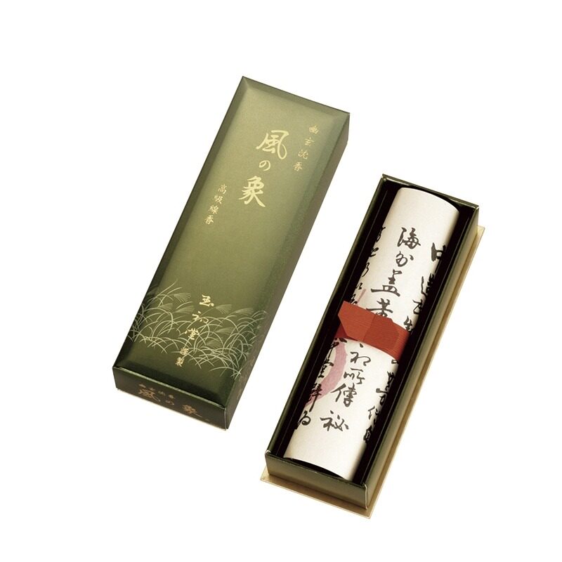 日本进口 玉初堂 【风之象】 幽玄沈香 日本 高级线香 薰香