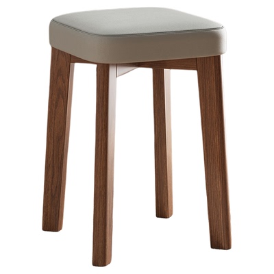 实木凳子软包餐桌凳可叠放方凳