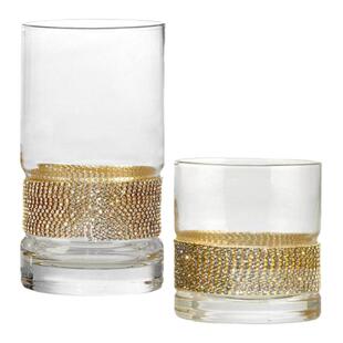 现 纽约下城公园进口推杯换盏维多利亚珠宝镶嵌酒具饮水杯醒酒器