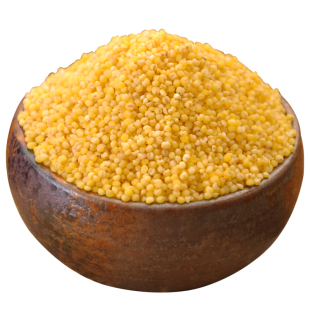 当季新鲜米东北农家黄小米 杂粮食用月子米非沁州龙山 黄米400g
