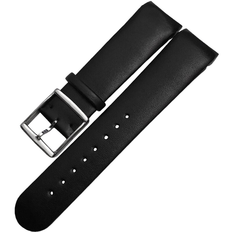 代用CK表带真皮 男K22411/K22461/K22471/K2A271弧接口手表带22mm
