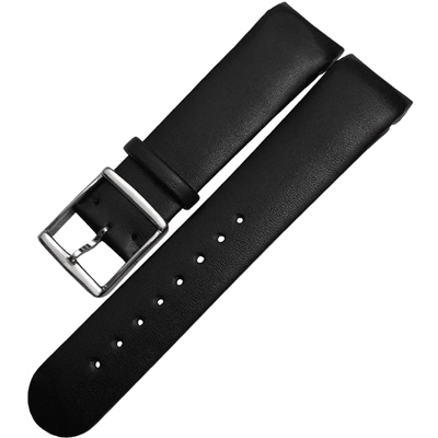 代用CK表带真皮 男K22411/K22461/K22471/K2A271弧接口手表带22mm