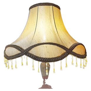 欧式布艺灯罩台灯落地灯配件客厅卧室书房大气宫廷罩宾馆会所灯壳