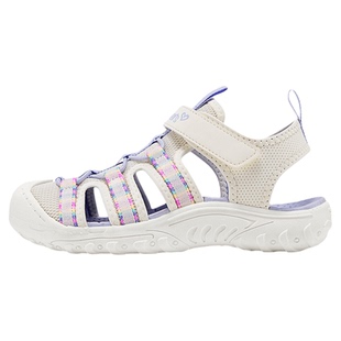 Skechers斯凯奇儿童夏季透气包头凉鞋女童软底休闲户外运动溯溪鞋