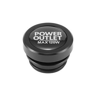 汽车点烟器防尘塞金属防水防触电安全保护盖插口插孔头装饰品通用