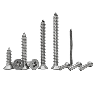 304不锈钢沉头十字自攻螺丝钉