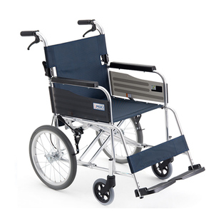 日本MIKI轮椅MPTC-46JL轻便折叠旅游专用代步车小型超轻老人轮椅