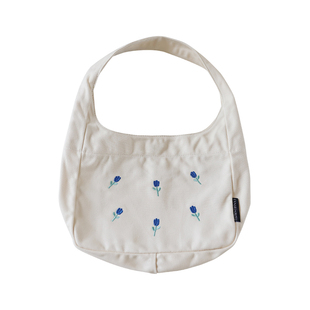 梵花不语小清新上班通勤帆布包女休闲单肩包小个子学生新款手提包