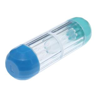 普诺瞳硬性接触角膜镜便携保存盒OK镜RGP硬镜专用镜盒便携双联瓶