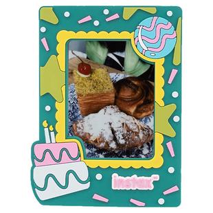 【官方正品】富士新品周边 生日派对 礼品派对PVC相框拍立得相纸桌面相框可爱卡通相框