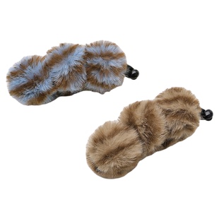 毛绒香蕉夹女高马尾不塌神器抓夹高级感2026新款发夹子饱满后脑勺