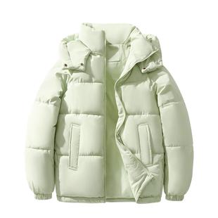 班尼路S&K系列加厚棉服女2025新款冬季连帽棉袄防风棉衣外套上衣M