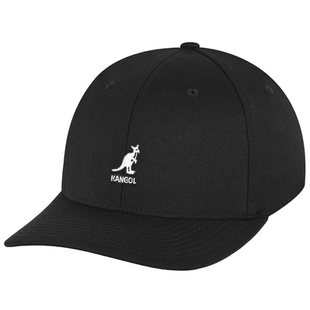Kangol Flexfit Baseball Hat袋鼠经典帽子男女硬顶棒球帽弯檐帽