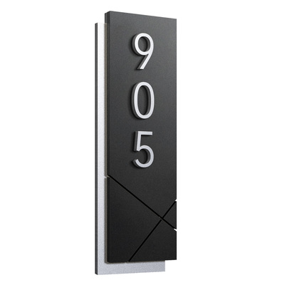 门牌号码牌家用住宅竖版数字房号