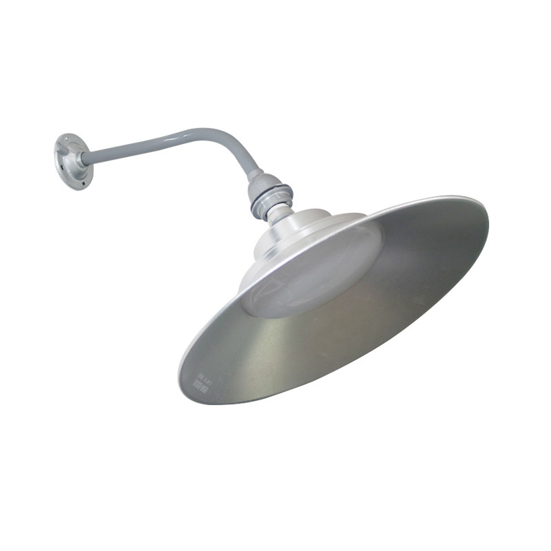 LED马路弯灯三防室户外防雨大范围照明白光工程工矿45W50W60W门灯
