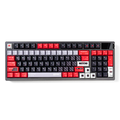 ROG夜魔98 HE-赤色扎古键帽磁轴键盘电竞游戏FPS专用学生办公改装