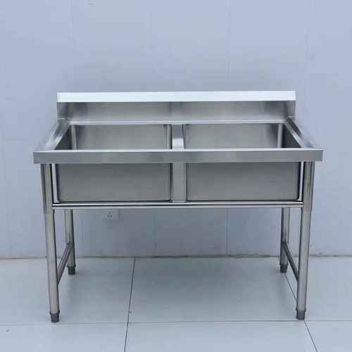 厨房落地式单双三眼水池饭店洗菜池洗碗盆学校餐饮商用不锈钢水槽