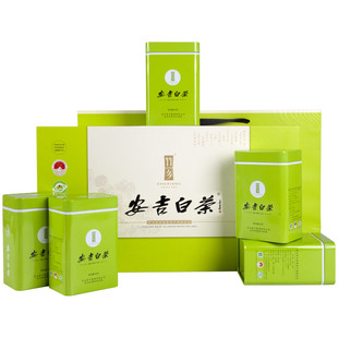 安吉白茶叶2025新茶明前特级节日送礼盒装250g正宗浙江安吉绿茶叶