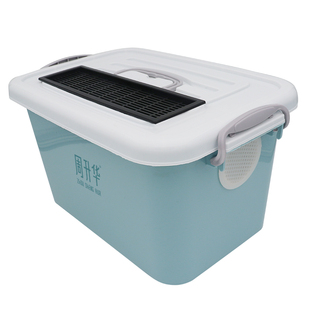 爬虫养殖箱白蟋蟀油葫芦杜比亚樱桃蟑螂大麦虫面包虫活昆虫饲养盒