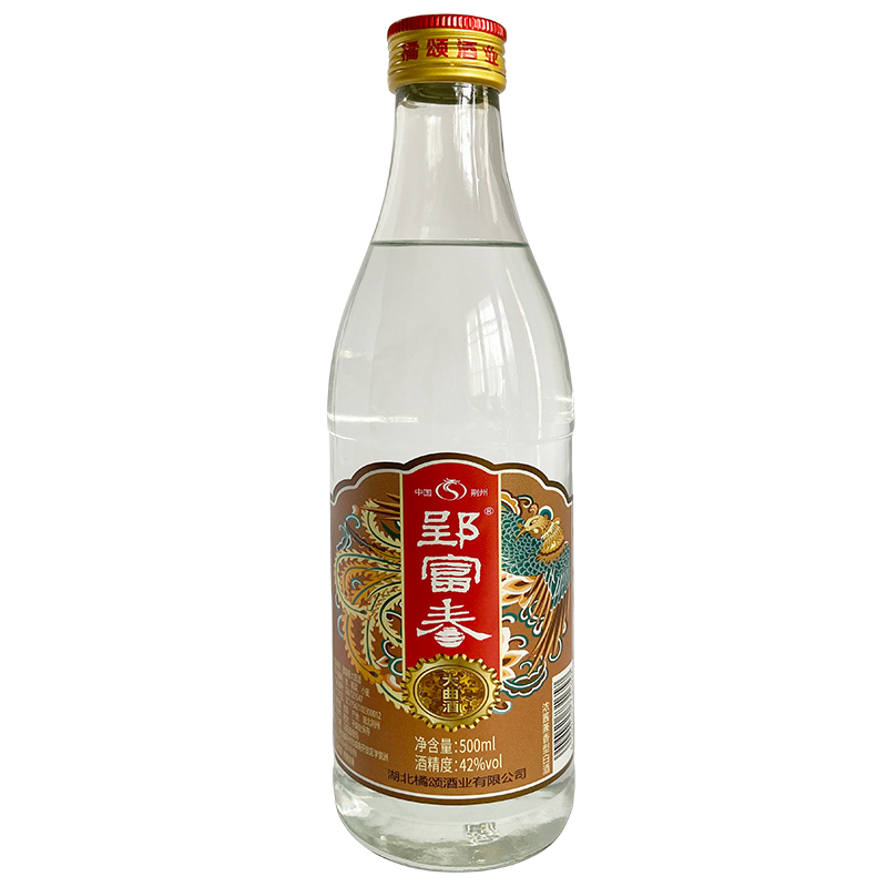 浓酱兼香型白酒42度500ml自饮酒纯粮酒高粱酒高粱大曲酒精品白酒