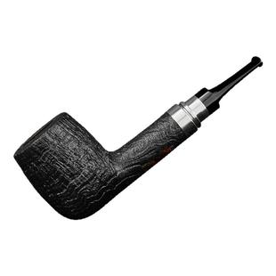 GH.ZHANG & MR 03大师联名款烟斗石楠木钛合金空腔大气室直斗撞球