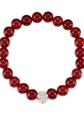 顺庆银楼足银990素莲霏莲手串