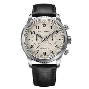 海鸥表男士手表多功能运动夜光机械表休闲男表飞行员腕表6080