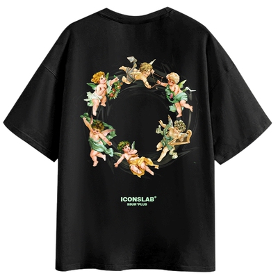 Iconslab烟雾休闲短袖