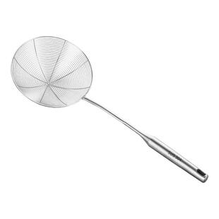 304不锈钢漏勺家用厨房捞面饺子漏网勺过滤网筛笊篱商用细网捞勺