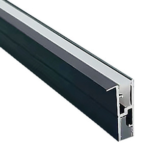 智能免开槽卡18mm上下发光双面层板灯带酒柜led线条灯嵌入式明装