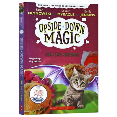 Upside-down Magic 06 - The Big Shrink 失控的魔法 缩小魔法术 英语章节书 8-12岁 英文原版进口儿童图书