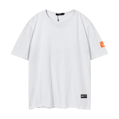 胖胖星球大码潮牌印花短袖T潮流