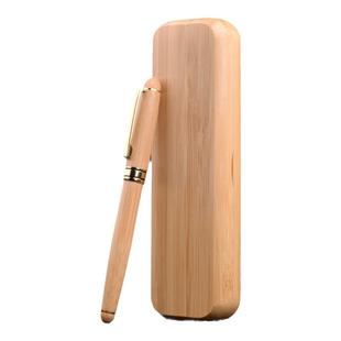 楠竹签字笔中性笔纯手工木质创意工艺礼品榉木笔套装办公学习礼品