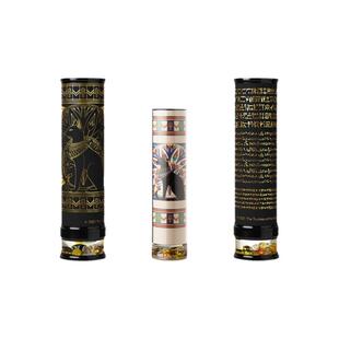 大英博物馆盖亚安德森猫烫金旋转万花筒创意多棱镜摆件生日礼物